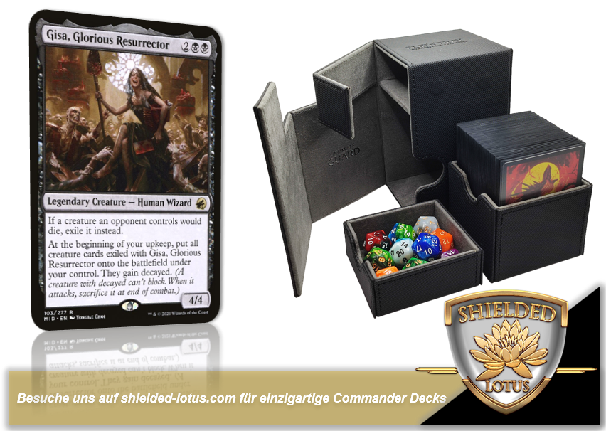 MTG Magic Commander Deck - Gisa, Glorious Resurrector (Wiederbelebung)