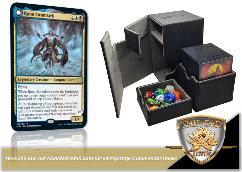 MTG Magic the Gathering Commander Deck - Runo Stromkirk (Meereskreaturen)