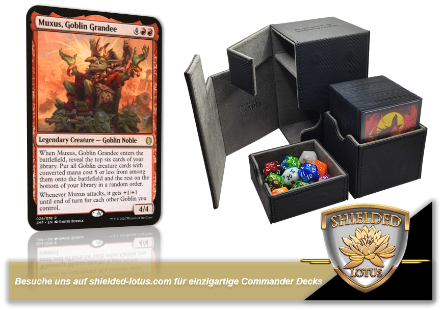 MTG Magic the Gathering Commander Deck - Muxus, Goblin Grandee (Goblins)