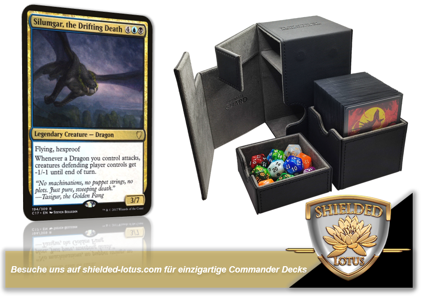 MTG Magic 100-Karten Commander Deck - Silumgar, the Drifting Death (Drache, Kontrolle)