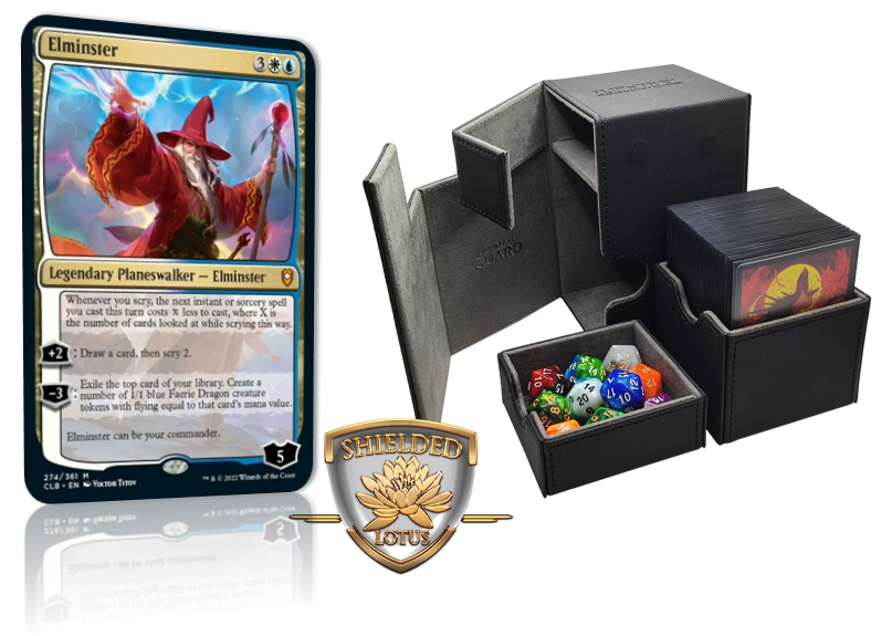 MTG Magic 100-Karten Commander Deck - Elminster Planeswalker (Wizards, Zauberer)