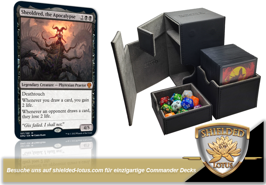 MTG Magic the Gathering Commander Deck - Sheoldred, the Apocalypse (Lifegain, Destruction)