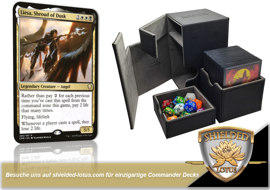 MTG Magic the Gathering Commander Deck - Liesa, Shroud of Dusk (Lifegain, Lifedrain)