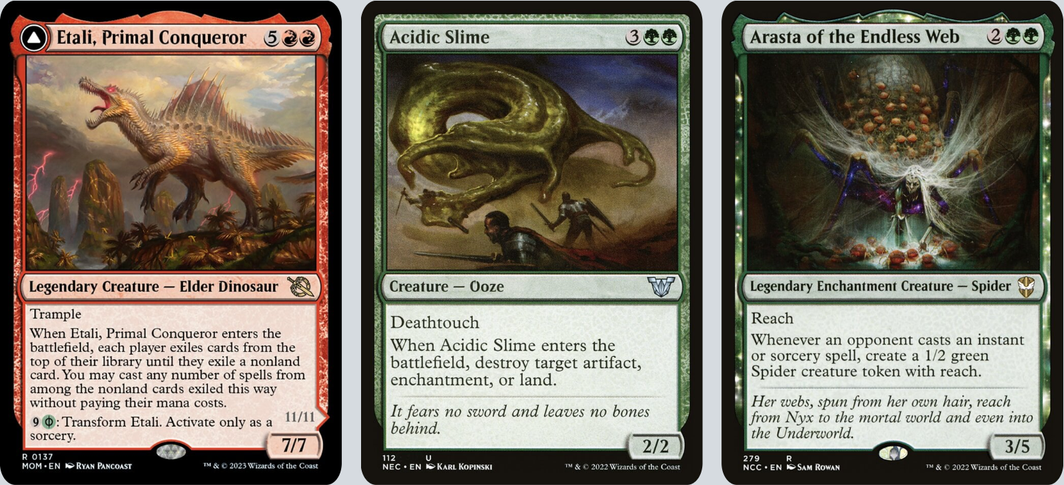MTG Magic the Gathering Commander Deck - Etali, Primal Conqueror