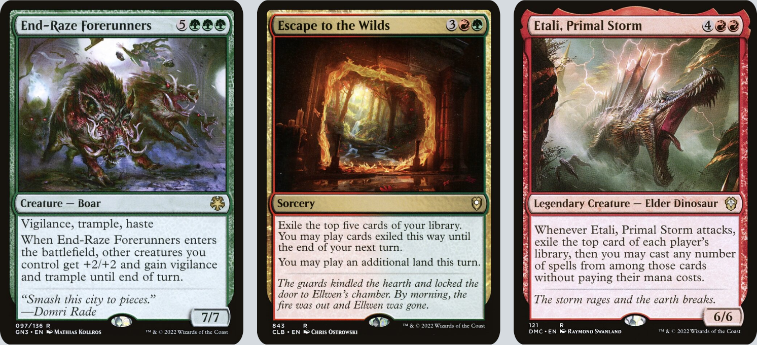 MTG Magic the Gathering Commander Deck - Etali, Primal Conqueror