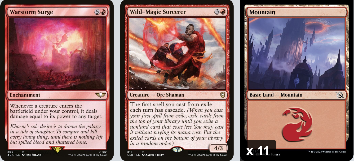 MTG Magic the Gathering Commander Deck - Etali, Primal Conqueror