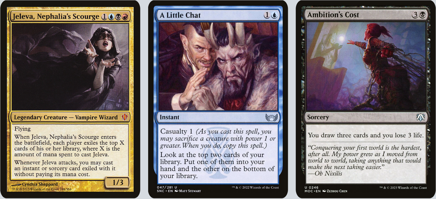 MTG Magic the Gathering Commander Deck - Jeleva, Nephalia's Scourge