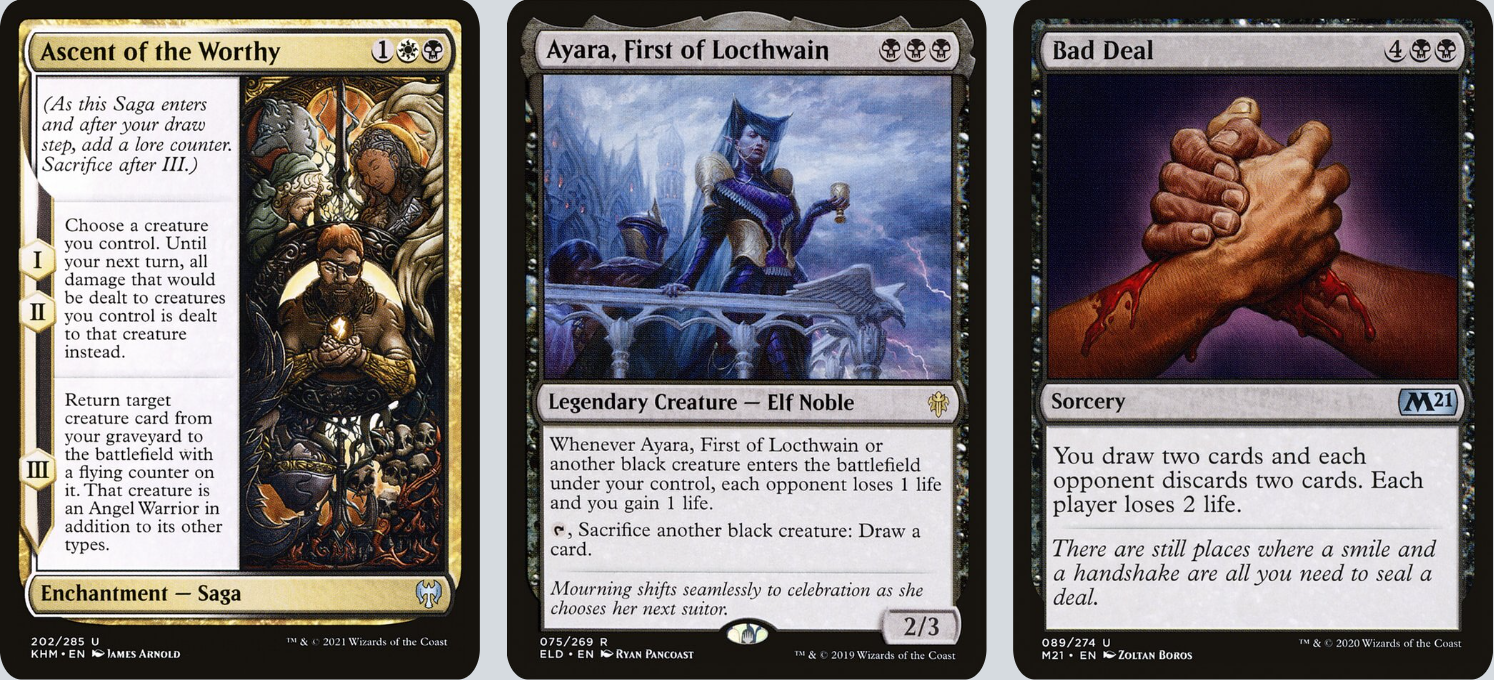 MTG Magic the Gathering Commander Deck - Athreos, God of Passage (Dämonen)