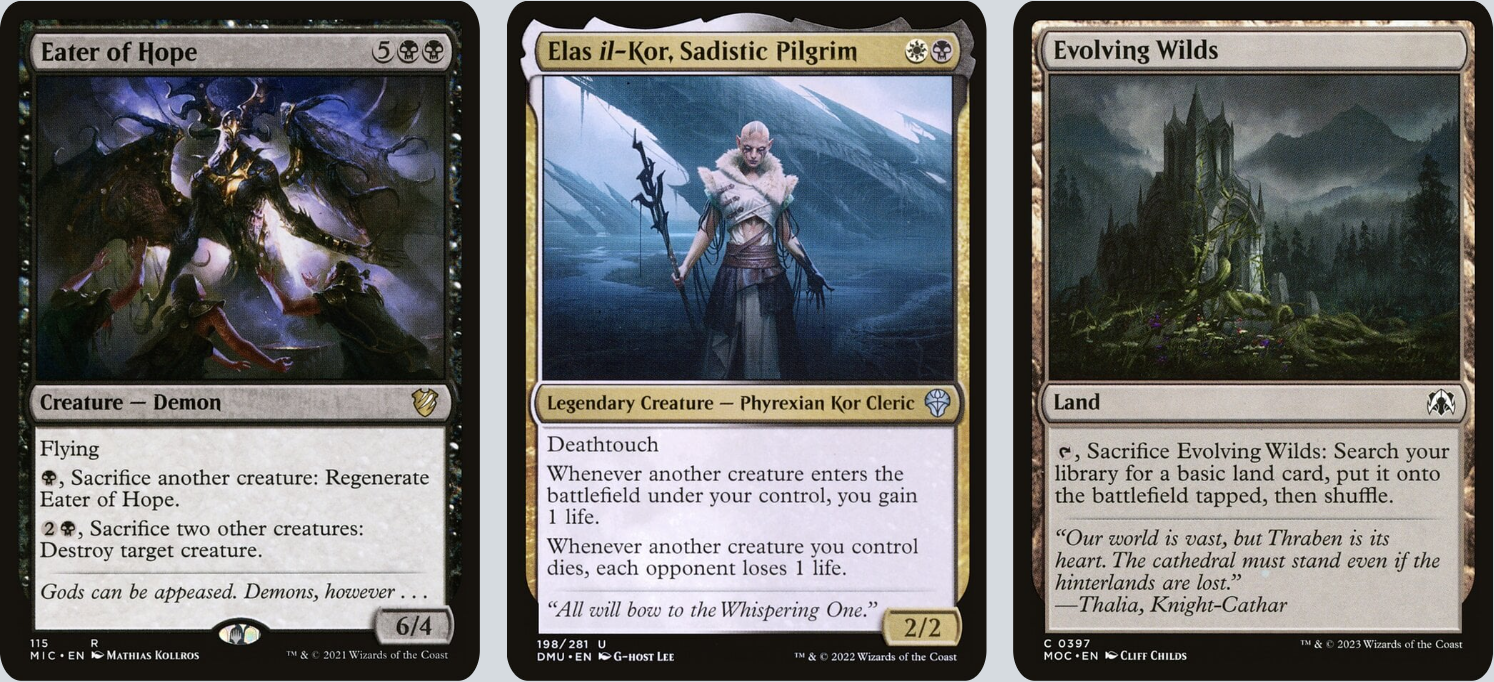 MTG Magic the Gathering Commander Deck - Athreos, God of Passage (Dämonen)