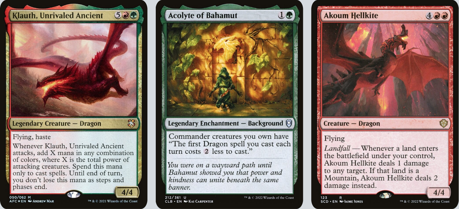 MTG Magic 100-Karten Commander Deck - Klauth, Unrivaled Ancient (Dragons)