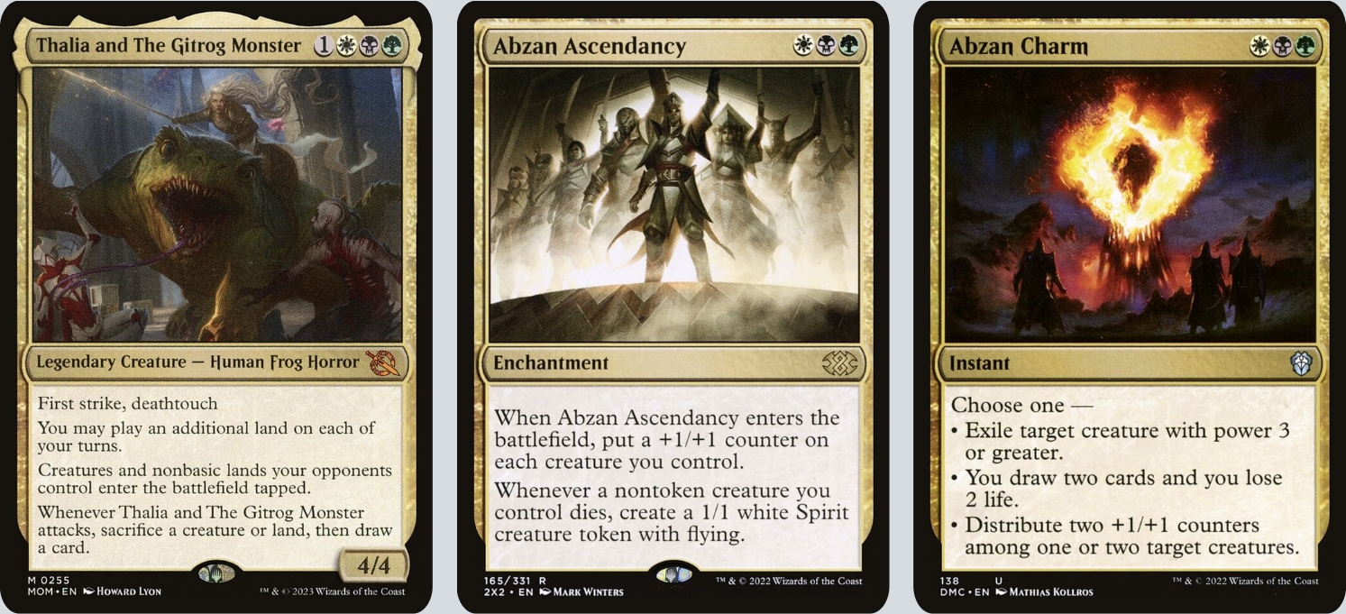 MTG Magic the Gathering Commander Deck - Thalia and The Gitrog MTG Magic the Gathering Commander Deck - Thalia and The Gitrog