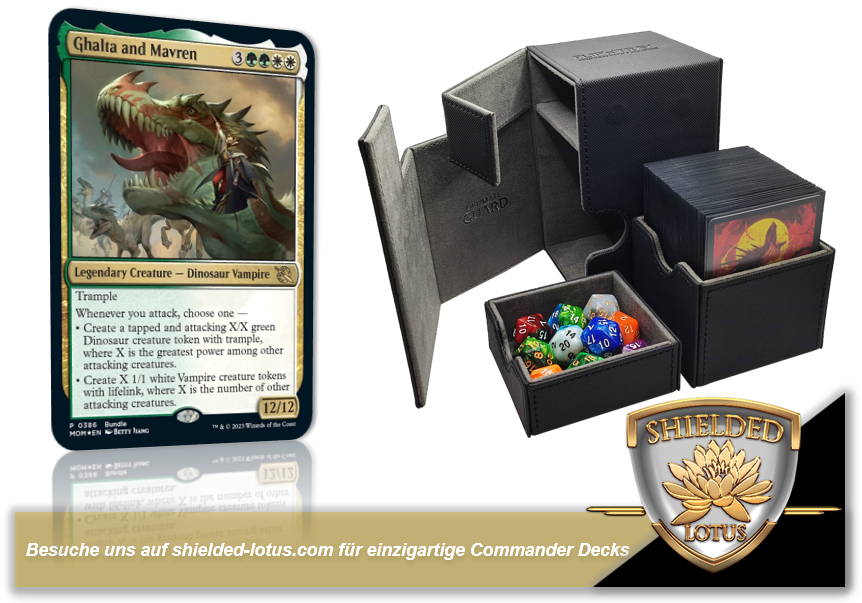 MTG Magic the Gathering Commander Deck - Ghalta and Mavren (Tokens)