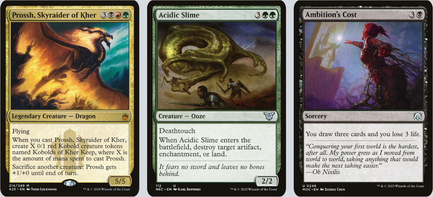 MTG Magic the Gathering Commander Deck - Prossh, Skyraider of Kher