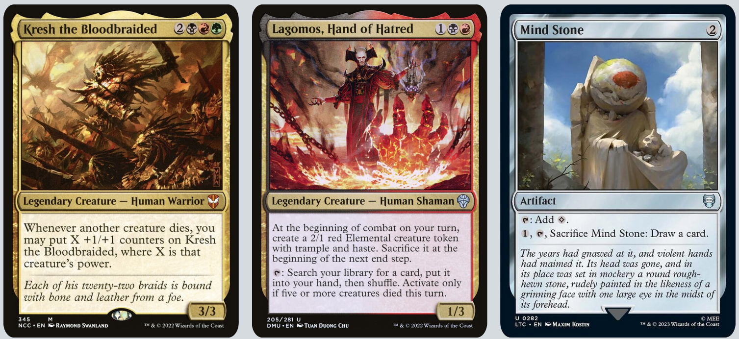 MTG Magic the Gathering Commander Deck - Prossh, Skyraider of Kher