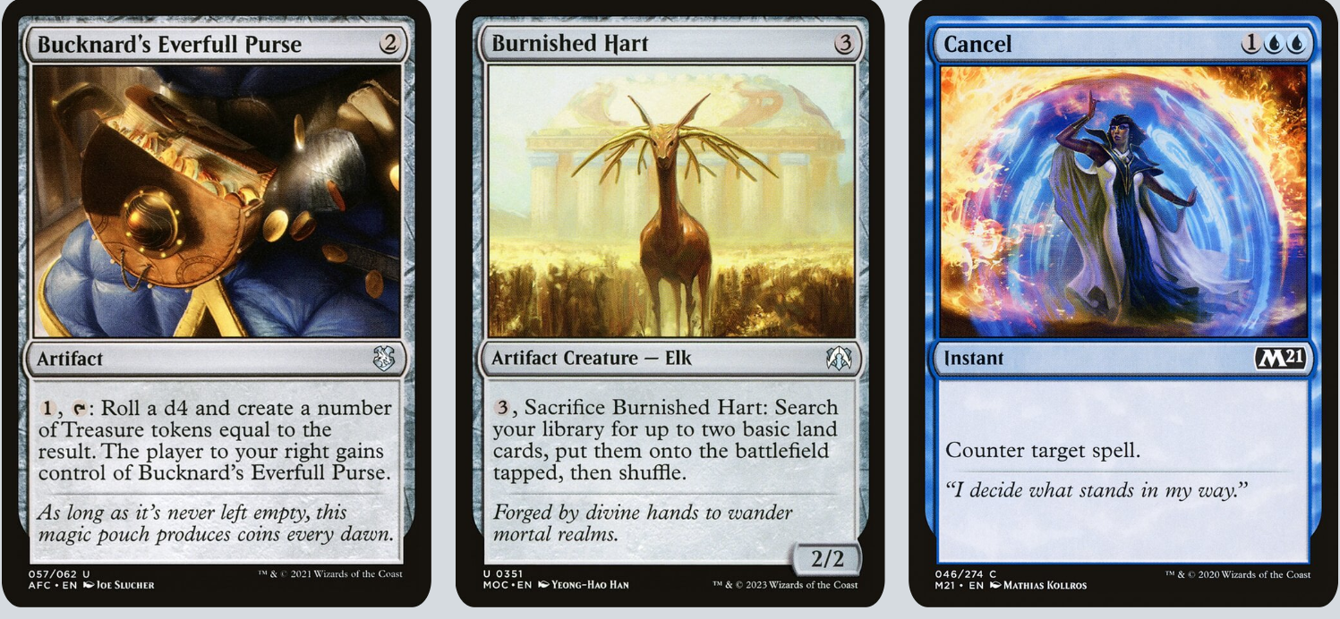 MTG Magic the Gathering Commander Deck - Wyll, Blade of Frontiers (Würfel, Background)