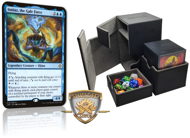 MTG Magic the Gathering Commander Deck - Inniaz, the Gale Force (Flying Destruction)