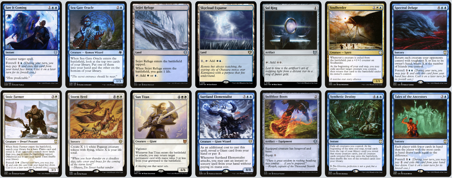 MTG Magic the Gathering Commander Deck - Yorion, Sky Nomad (Blink)