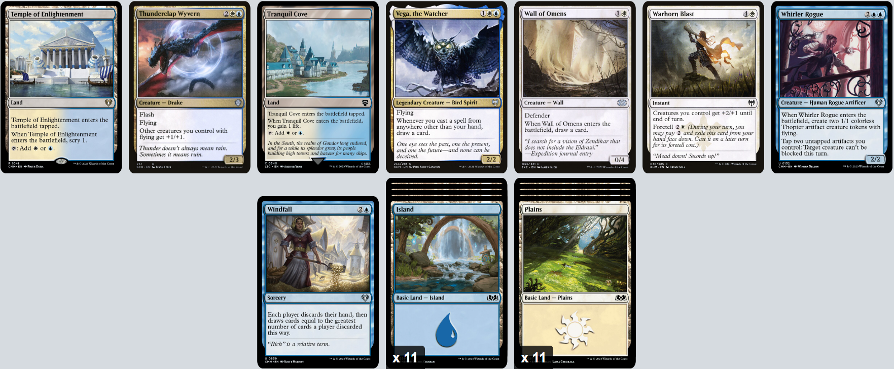 MTG Magic the Gathering Commander Deck - Yorion, Sky Nomad (Blink)