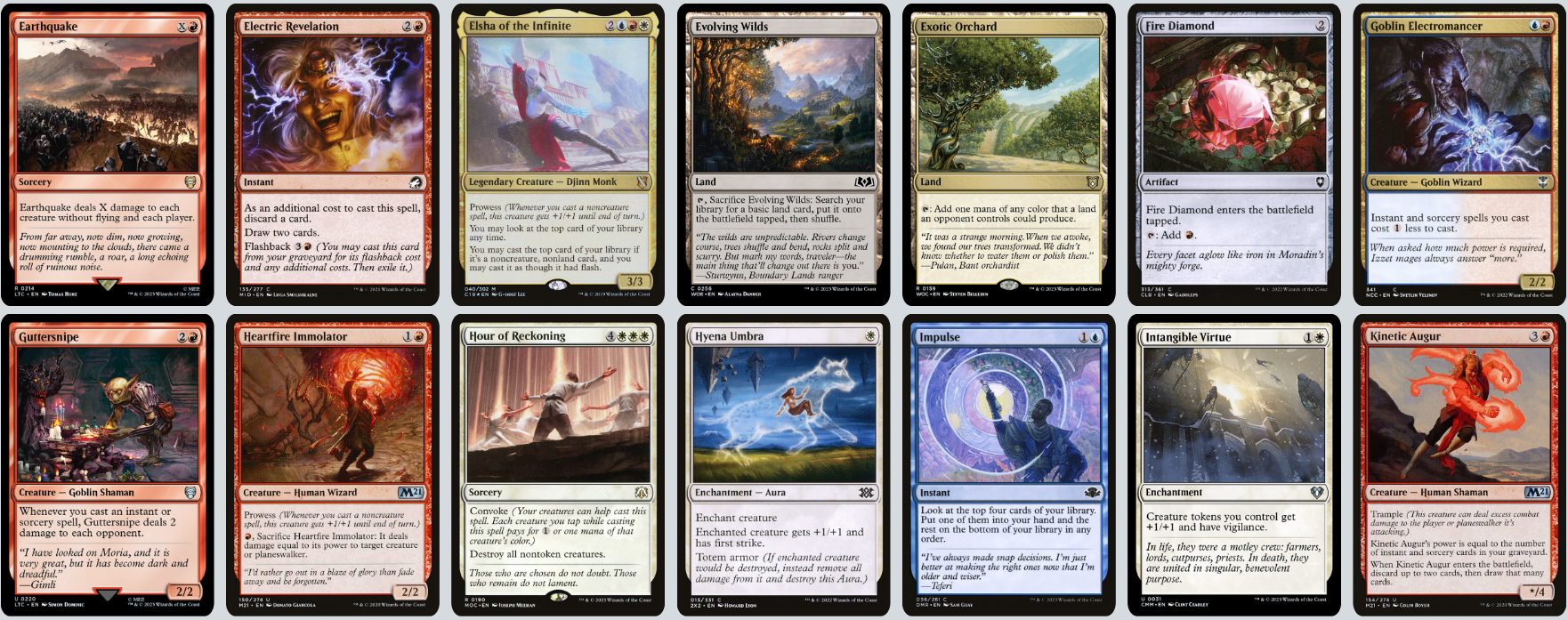 MTG Magic the Gathering Commander Deck - Kykar, Wind's Fury (Spellsinger)
