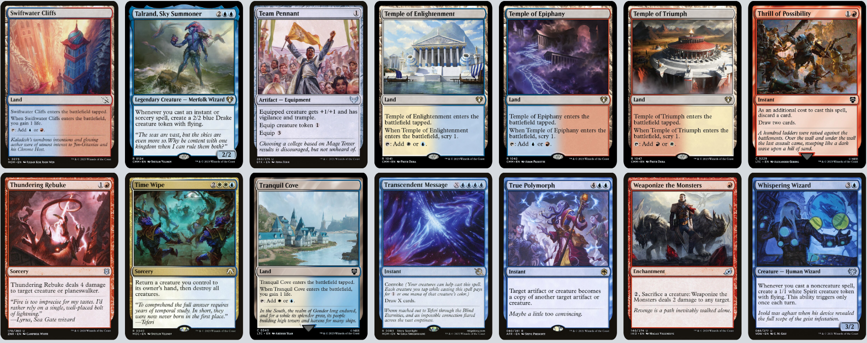 MTG Magic the Gathering Commander Deck - Kykar, Wind's Fury (Spellsinger)
