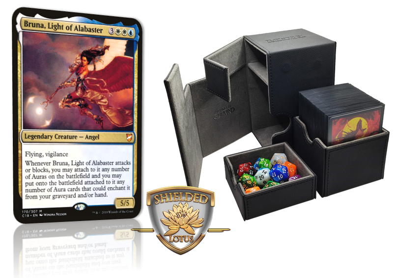MTG Magic the Gathering Commander Deck - Bruna, Light of Alabaster (Auras)