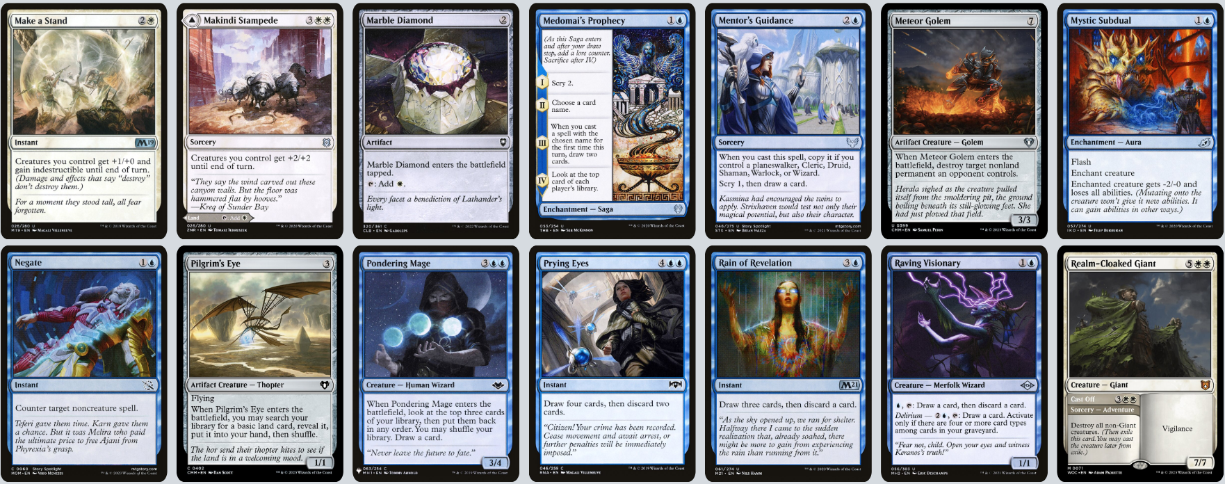 MTG Magic 100-Karten Commander Deck - Elminster Planeswalker (Wizards, Zauberer)