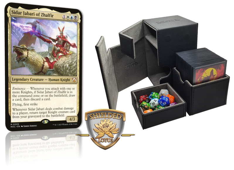 MTG Magic the Gathering Commander Deck - Sidar Jabari (Knights, Ritter)