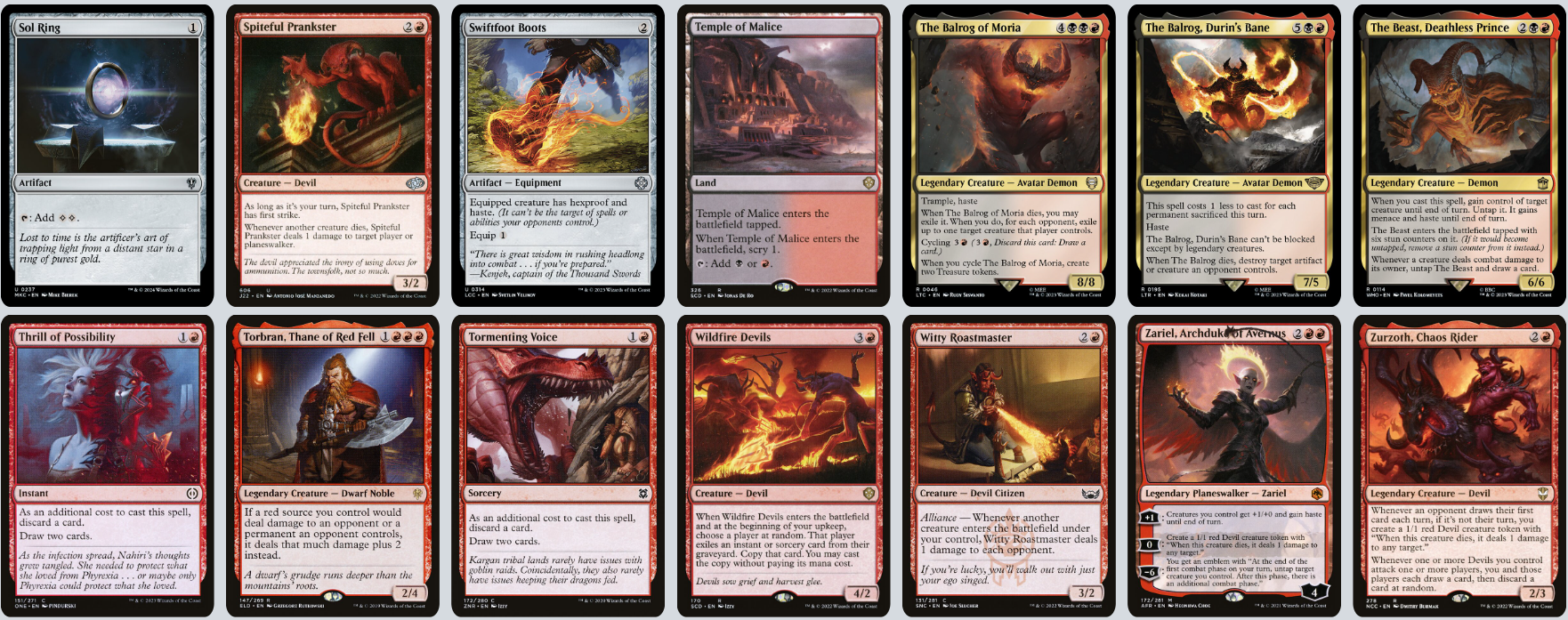MTG Magic the Gathering Commander Deck - Raphael, Fiendish Savior (Demons & Devils)