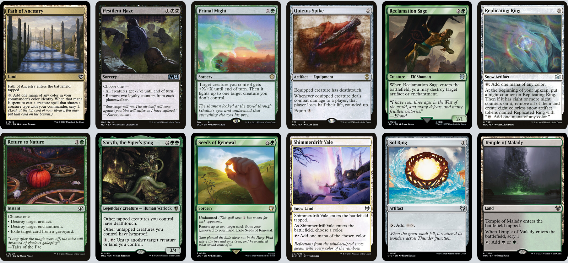 MTG Magic the Gathering Commander Deck - Virtus the Veiled & Gorm the Great (Partners)