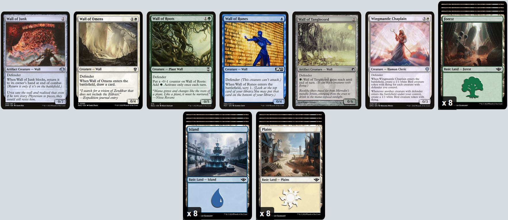 MTG Magic the Gathering Commander Deck - Arcades, the Strategist (Mauer, Aggro)