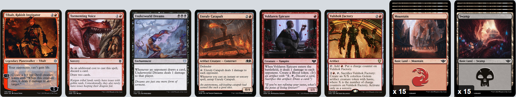 MTG Magic the Gathering Commander Deck - Ob Nixilis, Captive Kingpin (Rakdos Demons)