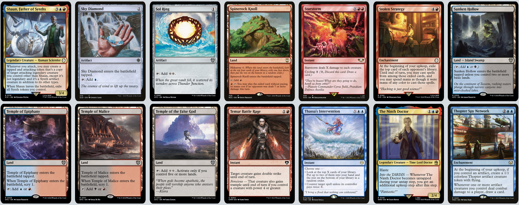 MTG Magic the Gathering Commander Deck - Obeka, Splitter of Seconds (Upkeep Triggers)