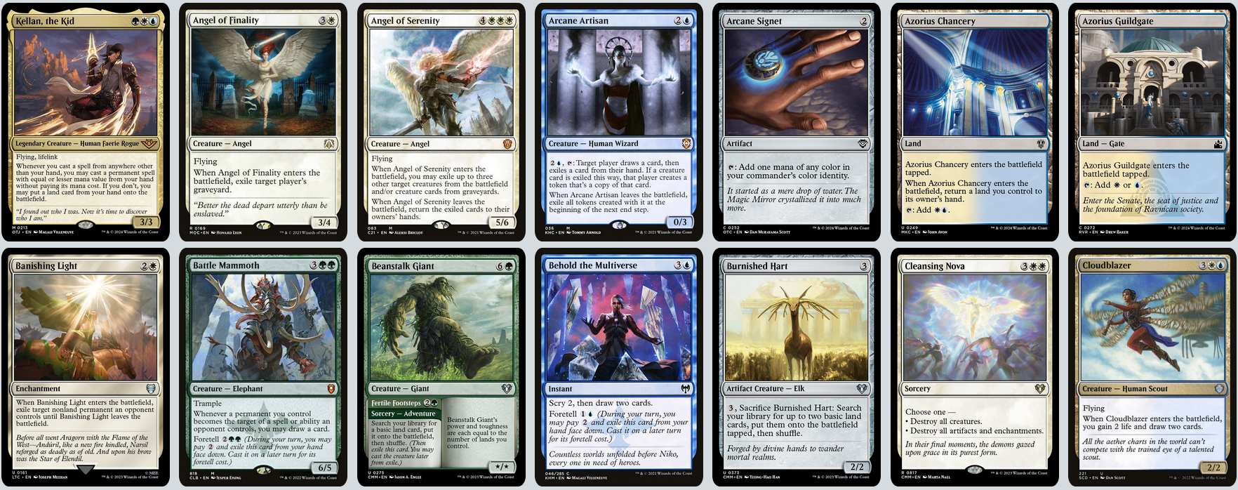 MTG Magic the Gathering Commander Deck - Kellan, the Kid (Foretell & Adventures)