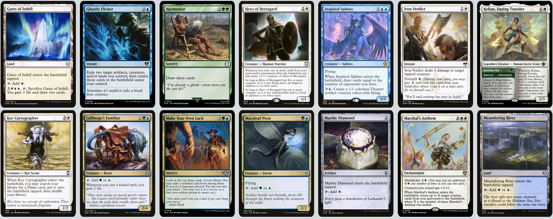 MTG Magic the Gathering Commander Deck - Kellan, the Kid (Foretell & Adventures)