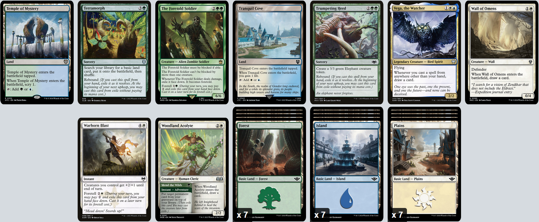 MTG Magic the Gathering Commander Deck - Kellan, the Kid (Foretell & Adventures)