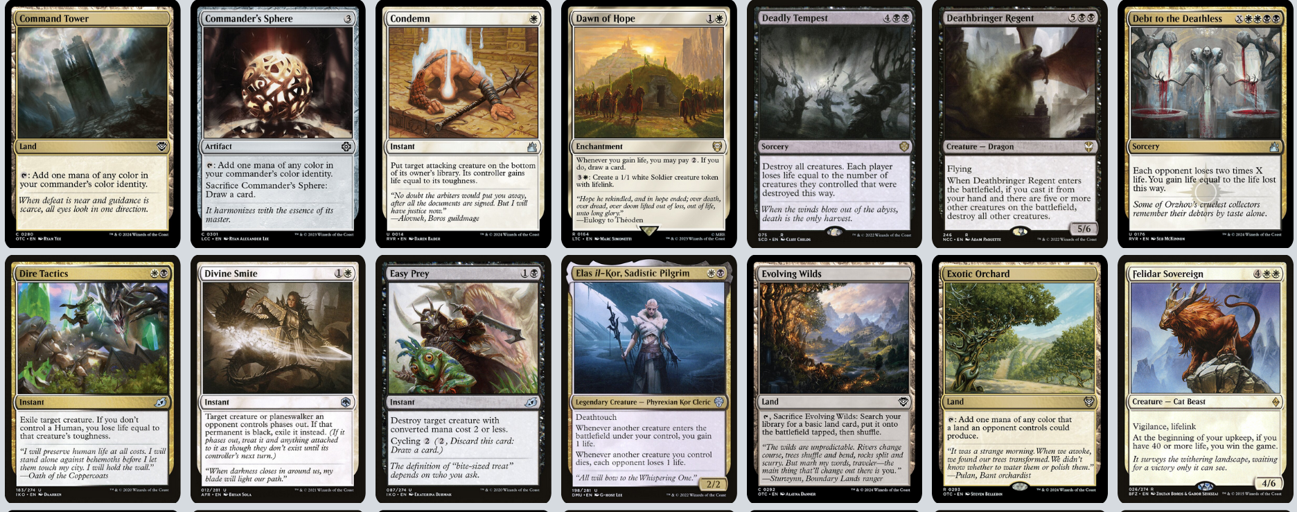 MTG Magic the Gathering Commander Deck - Kambal, Consul of Allocation (Lifegain & Stax)