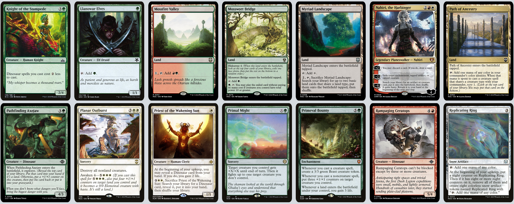 MTG Magic 100-Karten Commander Deck - Zacama, Primal Calamity (Dinosaurier, Elder)