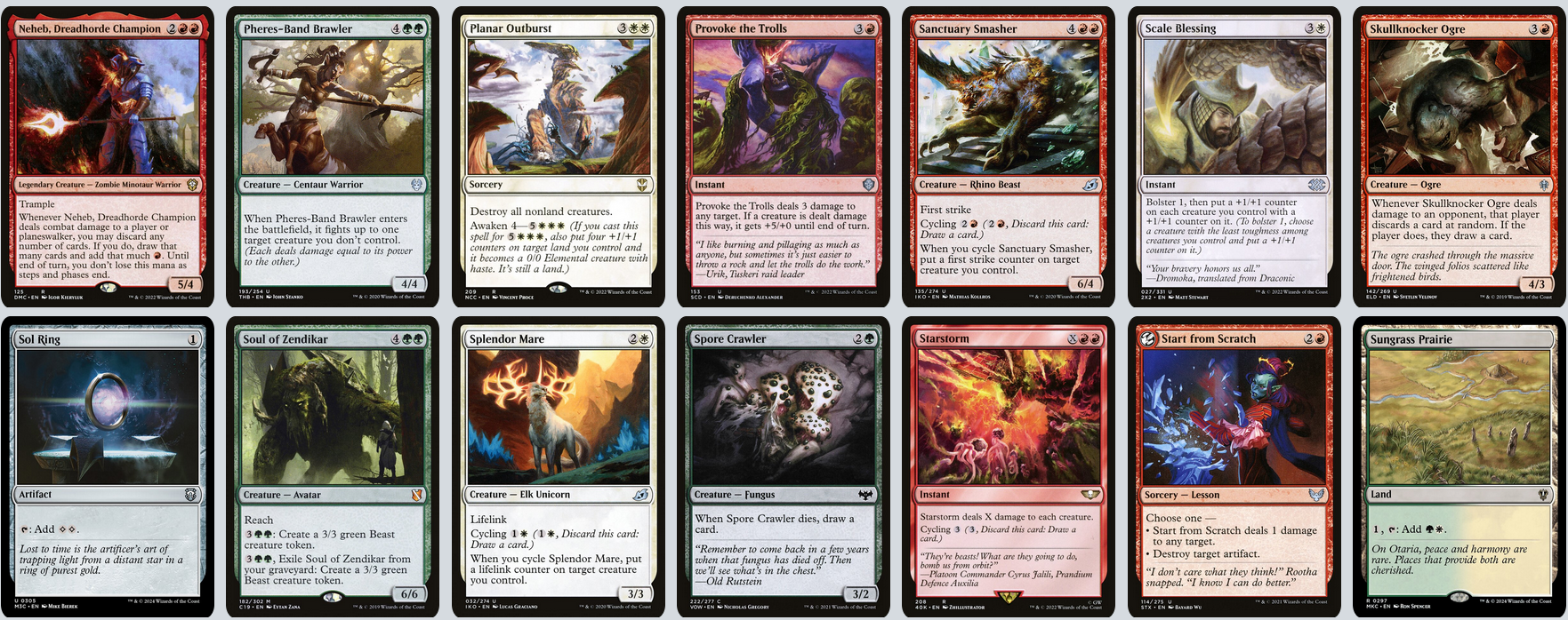 MTG Magic 100-Karten Commander Deck - Marath, Will of the Wild