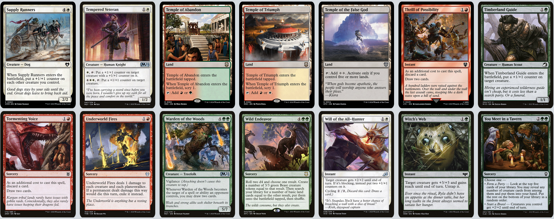 MTG Magic 100-Karten Commander Deck - Marath, Will of the Wild