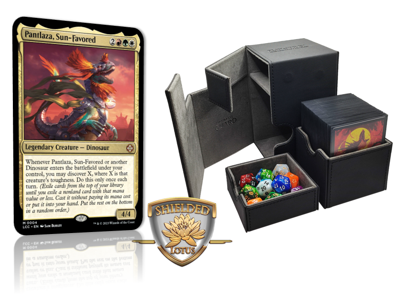 MTG Magic the Gathering Commander Deck - Pantlaza, Sun-Favored (Dinosaurier, Discover)