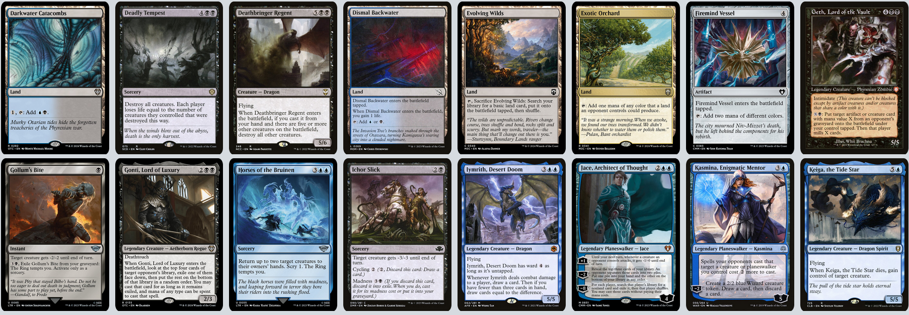 MTG Magic 100-Karten Commander Deck - Dragonlord Silumgar (Dragons Control)