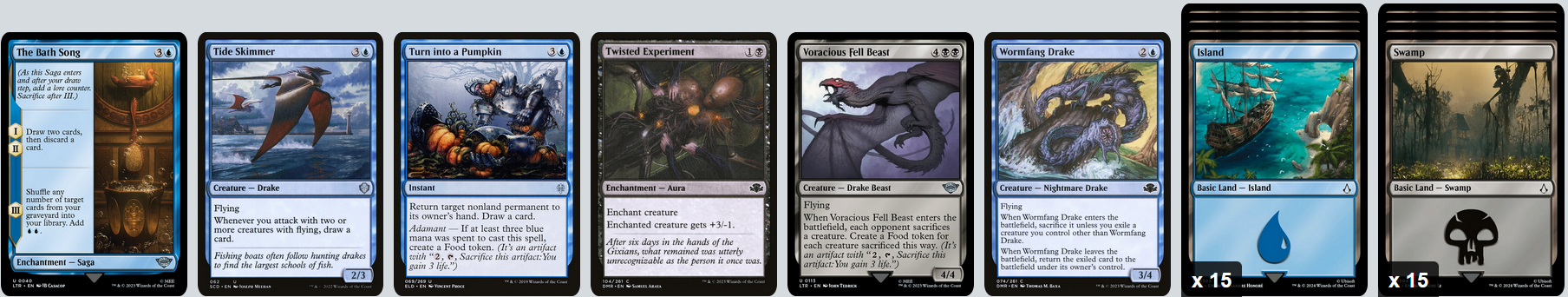 MTG Magic 100-Karten Commander Deck - Dragonlord Silumgar (Dragons Control)