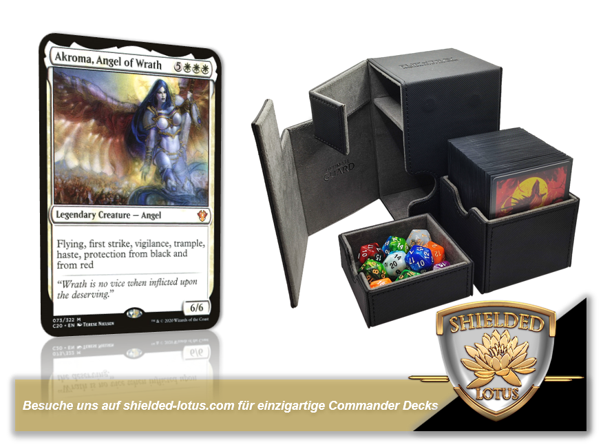 MTG Magic 100-Karten Commander Deck - Akroma, Angel of Wrath (Engel)