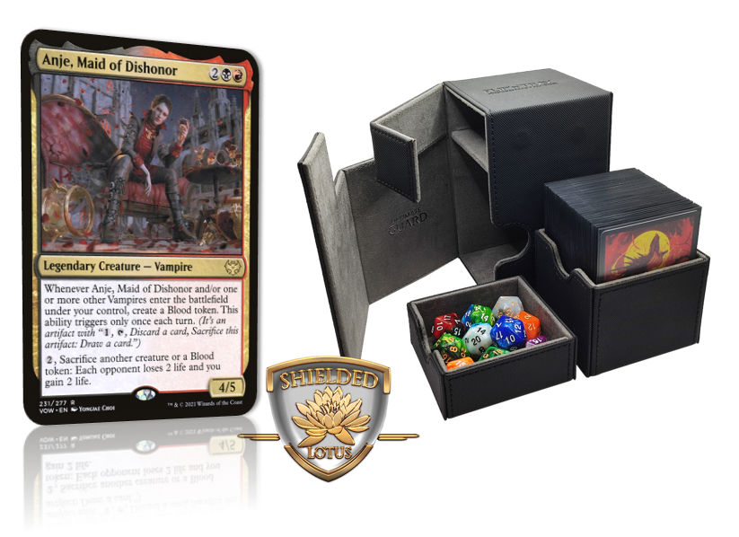 MTG Magic 100-Karten Commander Deck - Anje, Maid of Dishonor (Blood Tokens)