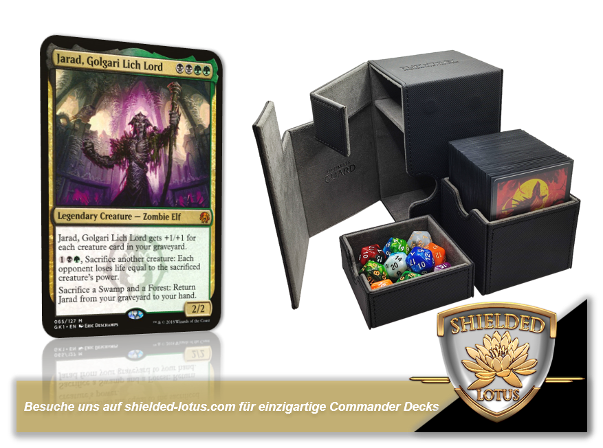 MTG Magic 100-Karten Commander Deck Jarad, Golgari Lich Lord (Graveyard, Friedhof) MTG Magic 100-Karten Commander Deck Jarad, Golgari Lich Lord (Graveyard, Friedhof)