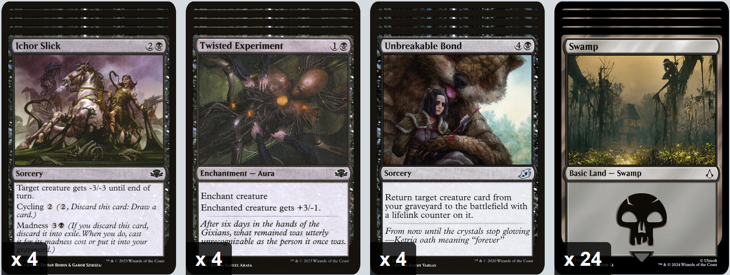 MTG Magic the Gathering 60 Karten Deck - Forsworn Paladin (Black Knights)