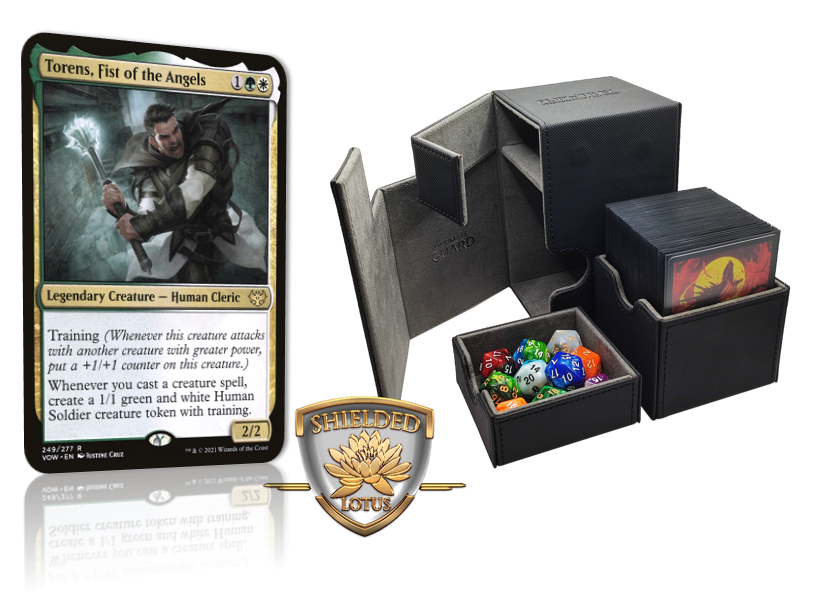 MTG Magic 100-Karten Commander Deck - Torens, Fist of the Angels (Human, Training)