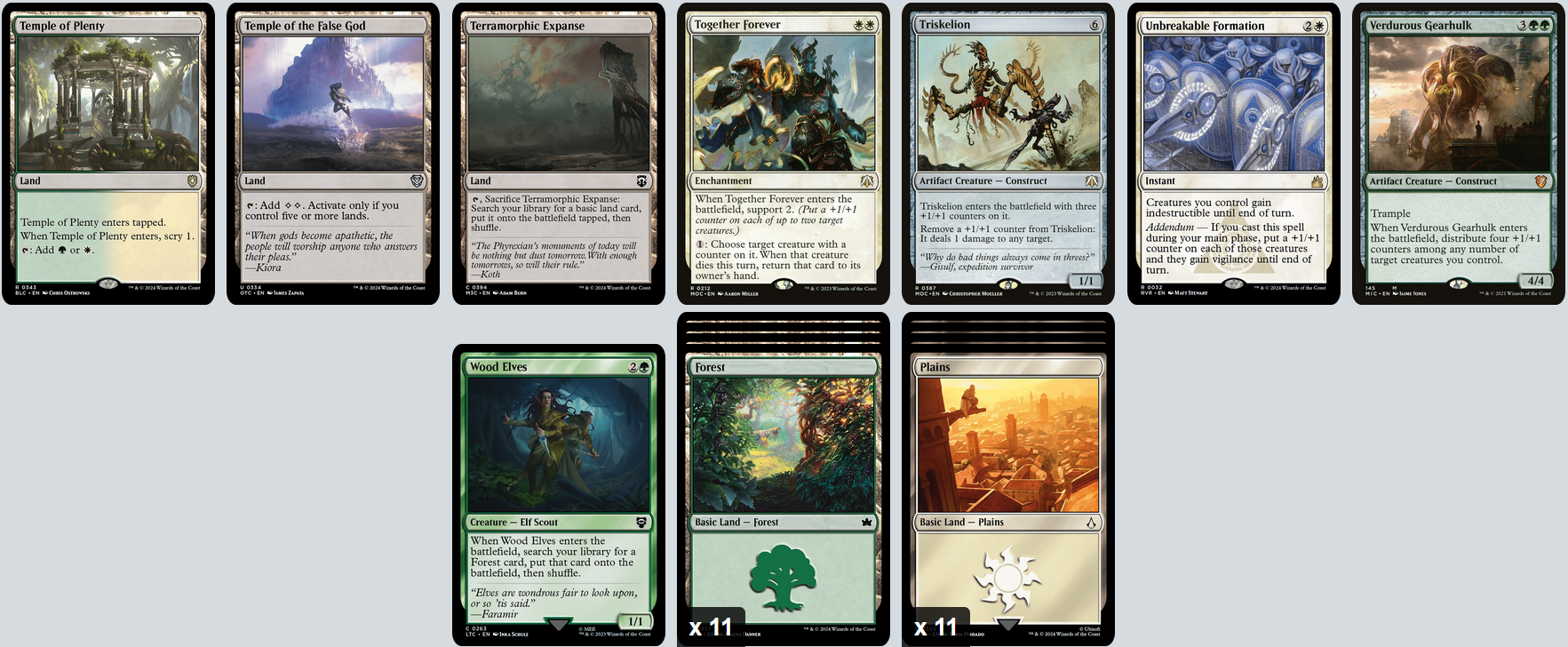MTG Magic 100-Karten Commander Deck - Torens, Fist of the Angels (Human, Training)