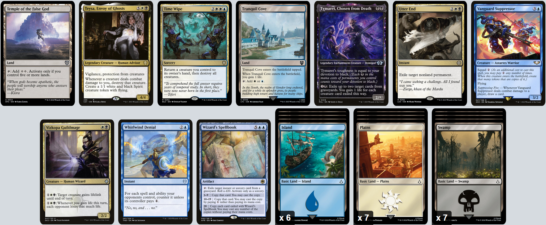 MTG Magic the Gathering Commander Deck - Oloro, Ageless Ascetic (Lifegain, Lebenspunkte)
