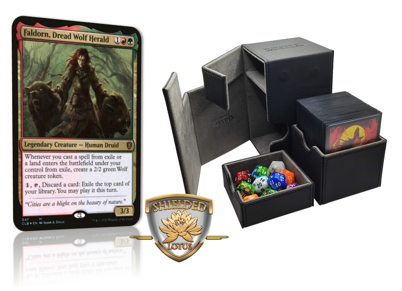 mtg faldorn commander deck Faldorn, Dread Wolf Herald